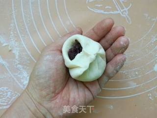 暄软豆沙饼的做法步骤：6