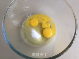 葡萄干蒸蛋糕的做法步骤：3