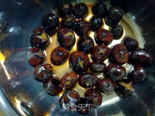 冰糖栗子的做法步骤：5