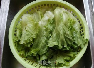 蚝油生菜的做法步骤：2
