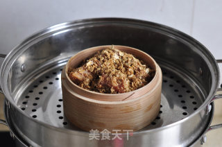 燕麦蒸排骨的做法步骤：8