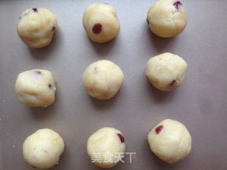 小鱼儿蔓越莓绿豆月饼的做法步骤：5