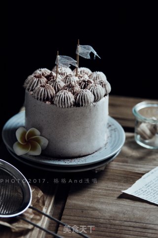 奥利奥奶油可可戚风的做法步骤：16