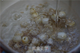 莲子糙米浆的做法步骤：2
