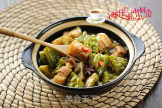 苦瓜红烧肉的做法步骤：9