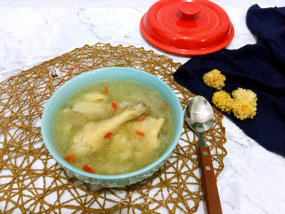 坤博砂锅--银耳鸡汤的做法步骤：15