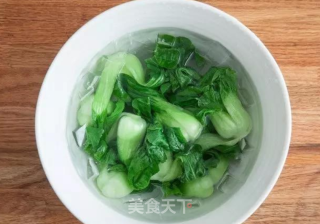 香菇菜心（玉树金钱）的做法步骤：2