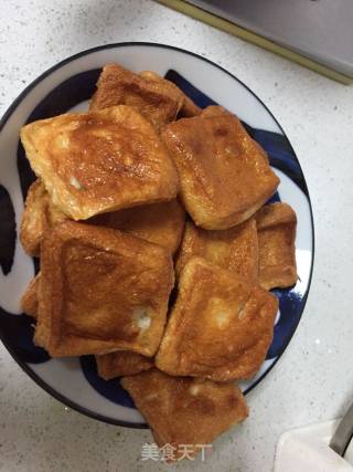 家常烧豆腐的做法步骤：4