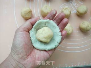 奶油地瓜饼的做法步骤：11