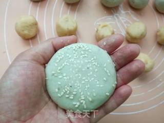 奶油地瓜饼的做法步骤：13
