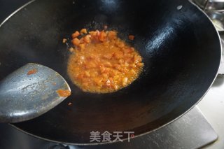 番茄肉丸汤的做法步骤：3