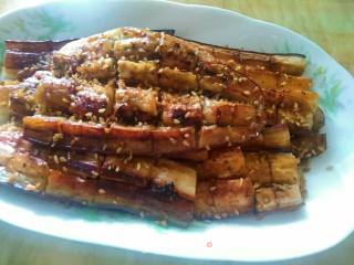 虾酱烤茄子的做法步骤：5