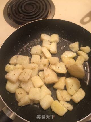 简易孜然土豆的做法步骤：5