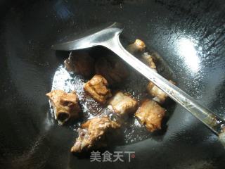 排骨烧青菜的做法步骤：4