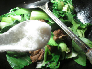 排骨烧青菜的做法步骤：7