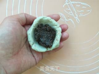 芝麻酱地瓜饼的做法步骤：7