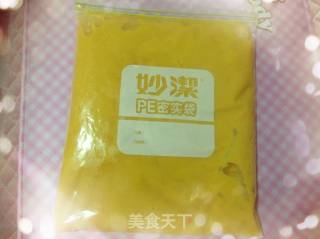 奶黄流沙月饼的做法步骤：7
