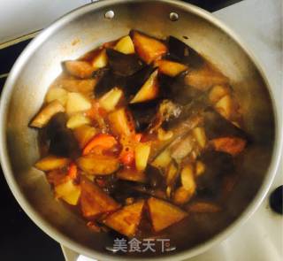 土豆炖茄子的做法步骤：10