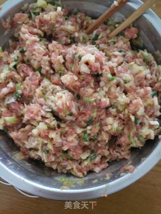 卷心鲜肉水饺的做法步骤：4