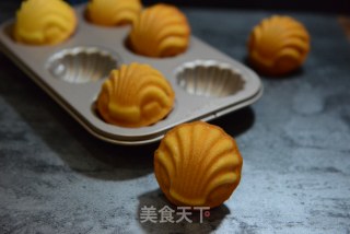 肉松夹心玛德琳蛋糕的做法步骤：19
