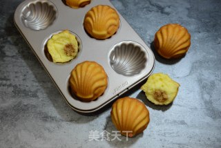 肉松夹心玛德琳蛋糕的做法步骤：20