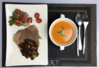【Oster食谱】开胃番茄浓汤的做法步骤：7