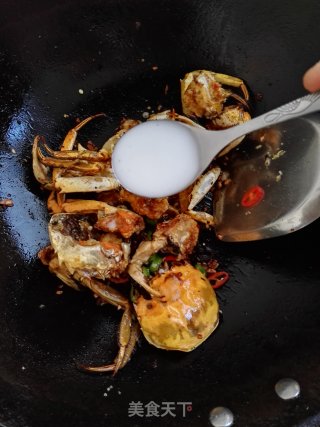 豉香蟹的做法步骤：10