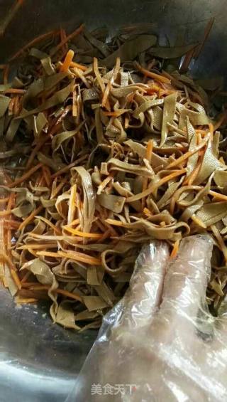 夹菜饼的做法步骤：7