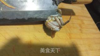 金瓜焗蟹的做法步骤：3