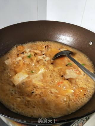 虾头豆腐汤的做法步骤：7