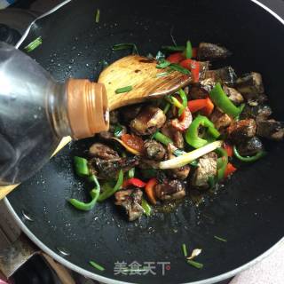 回锅秋刀鱼的做法步骤：10