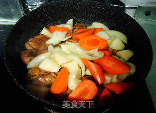 咖喱煮鸡肶的做法步骤：6