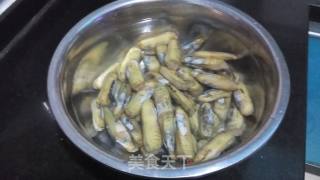 香辣炒蛏的做法步骤：4