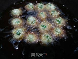 素菜丸子的做法步骤：4