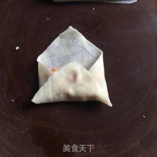 香煎馄饨皮土豆春卷的做法步骤：9