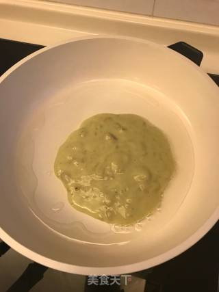 板栗抹茶热蛋糕的做法步骤：10