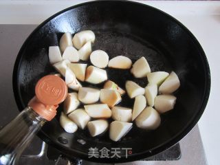 蚝油茭白的做法步骤：3