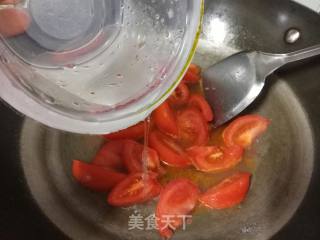 番茄鸡蛋烩面的做法步骤：5