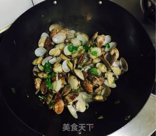 辣炒花甲的做法步骤：7