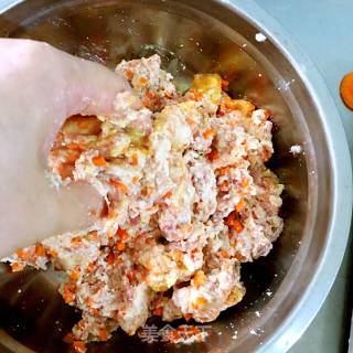豆腐胡萝卜猪肉丸的做法步骤：10