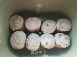 可可巧克力核桃面包的做法步骤：19