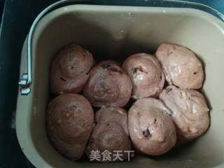 可可巧克力核桃面包的做法步骤：20