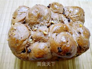 可可巧克力核桃面包的做法步骤：22