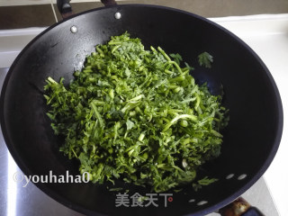 茼蒿小豆腐的做法步骤：4