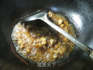 牛蛙炒花菜的做法步骤：6