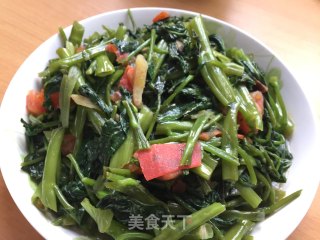 清炒空心菜的做法步骤：2
