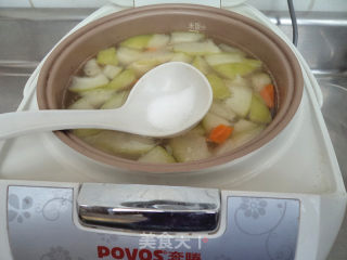 黑鱼骨冬瓜汤的做法步骤：12