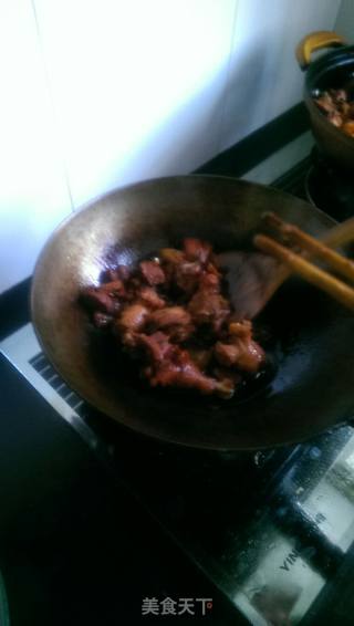 正宗内蒙猪肉勾鸡的做法步骤：11