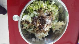 酸菜馅蒸饺的做法步骤：7