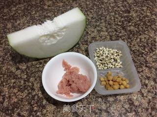 薏米干贝烩冬瓜的做法步骤：1